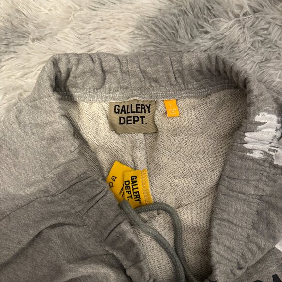 Gallery Dept Painted Flare Sweatpants Gray Size Medium or Large - Picture 2 of 3